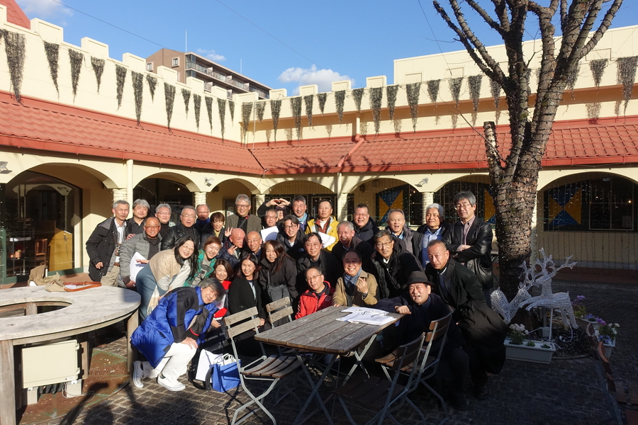 高36回生同期会　新年会のサプライズ