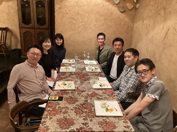 地学部OBOG　渋谷でプチ同窓会